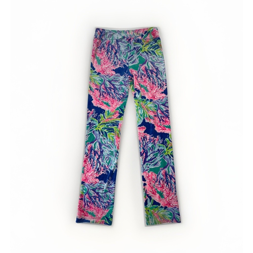 Lilly Pulitzer Jordynne Velour Lounge Pants Size Small - Picture 6 of 6